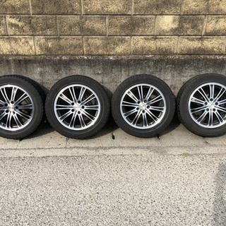 【最終　値下げしました】WORK script 17インチホイール4本　10型アルファードに使用 最終 値下げしました】WORK script 17インチホイール4本 10型