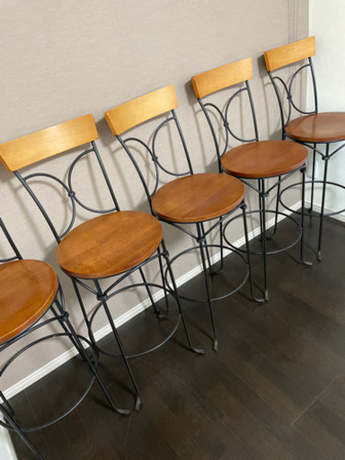 【美品】カウンター用　椅子