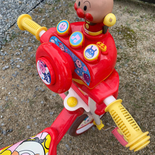 アンパマン三輪車 の画像