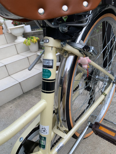【受渡済】DCM カーマブランド 26インチ 変速あり 自転車 チャイルドシート付