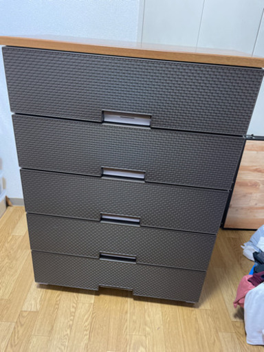 洋服棚 ニトリ 美品 カジュアル 買って引き取ってくれ！