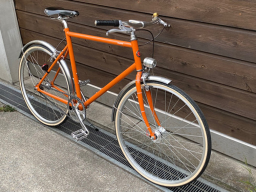 【引取限定】Tokyo Bike Mono、ハブダイナモ+ライト、純正泥よけ