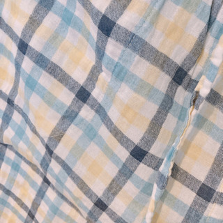 【中古】涼しいチェック柄パンツの画像