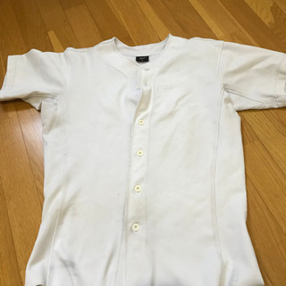 少年から高校生、大人野球、白の練習着。あります！あげます！の画像