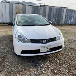 ウィングロード、25年車。車検一年付き。