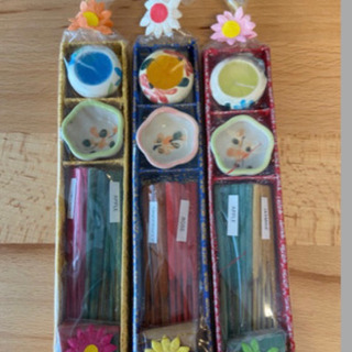 お香　キャンドルセット　タイ