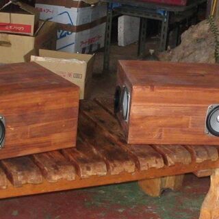 FF125WK　バスレフ　通常とは違う味わいがあります。ユニットはありません。ワトコオイル　チェリーの画像