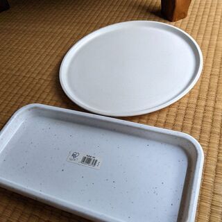 植木皿　多様皿　2枚　プレート