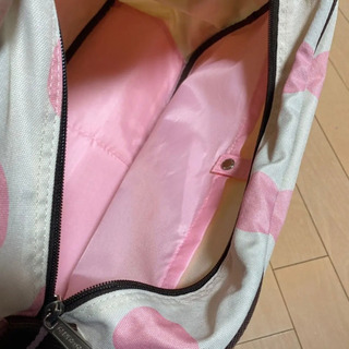 オリーブデオリーブ　ショルダーバッグ　ピンク　水玉の画像