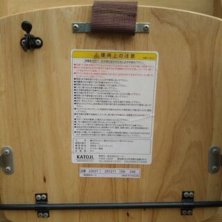 カトージの木製ハイチェア(子供用椅子)　 7ヶ月〜5歳用です。の画像