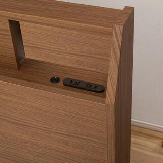 セミダブルベッド+マットレスの画像