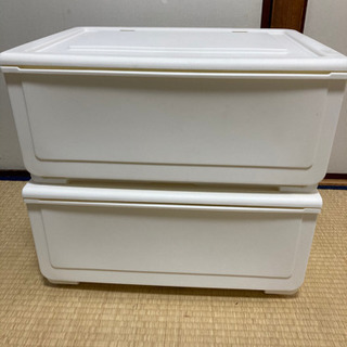 収納ケース２つの画像