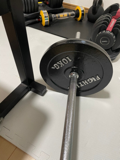 バーベル台　バーベル　プレートセット