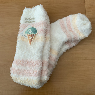 ジェラートピケ　ルームソックス　未使用