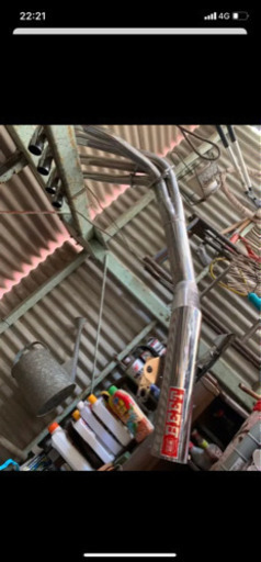 ゼファー400  z400gp カワサキ　　ショート菅