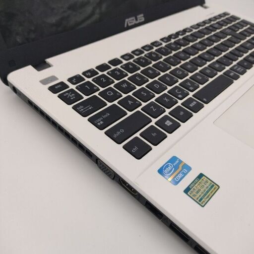 ASUS 第3世代CPU搭載 新品高速SSD240G メモリ4G CD/DVD読み書き 大画面15.6インチ　HDMI出力 Webカメ