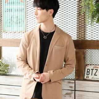 【未使用】セットアップスーツ スウェット テーラードジャケット テーパードパンツ　XLサイズの画像