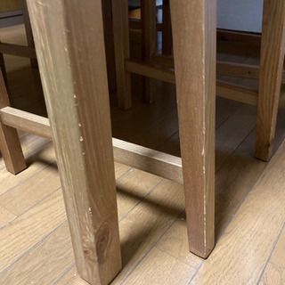 ダイニングテーブルセット　IKEAの画像