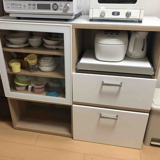 【受け渡し完了】食器棚、キッチン収納【IKEA購入品】