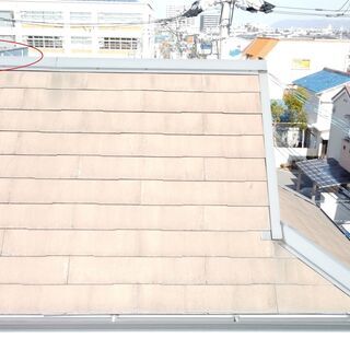 ドローンによる住宅の屋根の空撮致します。（土日祝）