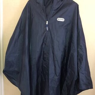 アウトドア【OUTDOORPRODUCTS】レインポンチョ  ネイビー
