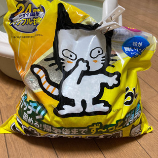 猫のトイレの画像
