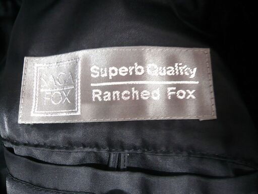 フォックス ハーフコート サガフォックス SAGAFOX LOVE LEX シルバーフォックス USED 苫小牧西店