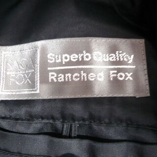 フォックス ハーフコート サガフォックス SAGAFOX LOVE LEX シルバーフォックス USED 苫小牧西店の画像