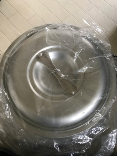 新品　業務用アルミ鍋　30cm
