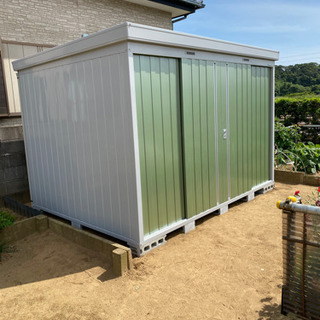 物置工事承ります！