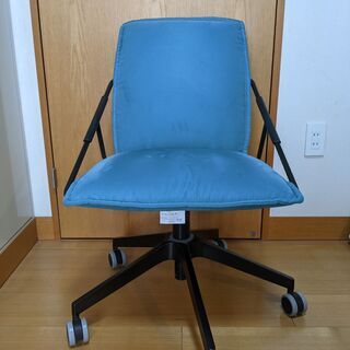 IKEA(イケア) VILLSTAD 回転チェア ターコイズ