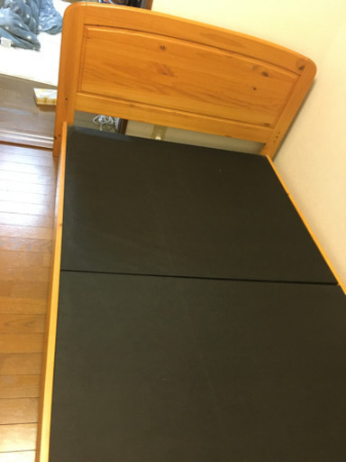 セミダブルベッド　マットレスセット