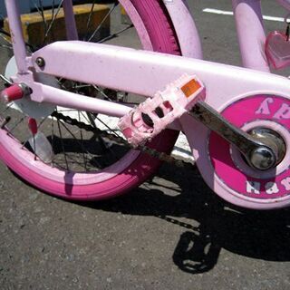 引取限定】子供用自転車 18インチ ピンク 中古 美品 2025年最新