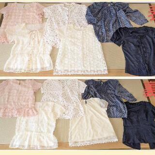 【6着セット】夏物レディース🌟トップス🌟半袖【LOWRYS FARM・archives・C.D.S BASIC等】かわいい系の画像