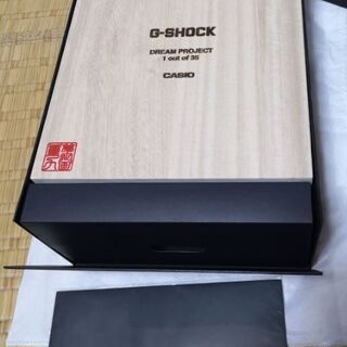 【G-SHOCK】G-D5000-9JR 金無垢世界限定限定35本「DREAMPROJECT1of35」の画像