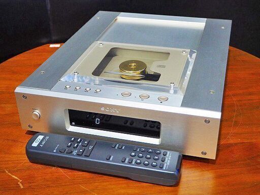 【苫小牧バナナ】SONY/ソニー/名機CDプレーヤー/CDP-X5000/純正オプションスタビライザー付/動作確認済み/再生良好♪