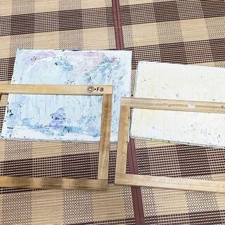 油絵用キャンバス4点