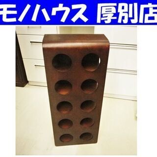 壁掛けCDラック 幅33×奥15×高80㎝ 収納ラック DVDラ...