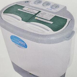 小型二槽式洗濯機【未使用品】の画像