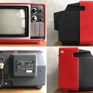 アナログブラウン管カラーテレビ 日立 HITACHI C14-436 ジャンクの画像