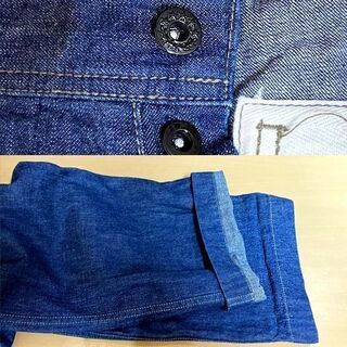 古着 日本製 OILCO/オイルコ デニム SIZE34 ペインターデニム 月桂樹ボタン ジャパン ジーンズ ワークデニム W34☆ PayPay(ペイペイ)決済可能 ☆ 札幌市 白石区 東札幌 アウトレットモノハウス白石店の画像