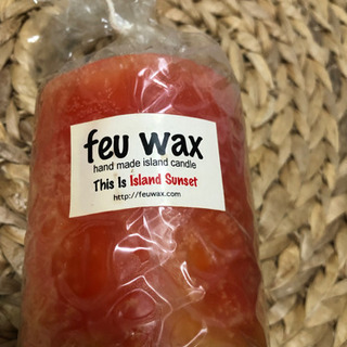★ feu wax ハンドメイド キャンドル ★の画像