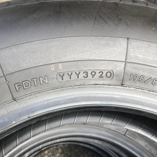 9分山 ヨコハマ S-207 / 195/80R15 96S / ４本セット　/ 2020年製 / の画像