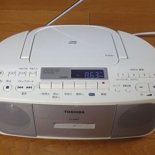 ラジカセ カセットテープ CD ラジオ FM/AM TY-CDS...