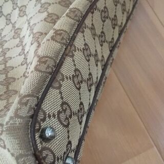 【難あり】GUCCI グッチ ハンドバッグ【傷あり】の画像