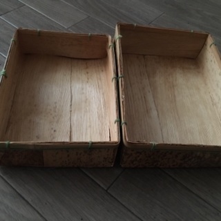 お取引中＊竹の皮のお弁当箱？小物入れ？？の画像