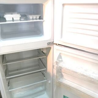 【コロナ対策商品!旧鹿児島市内送料無料!!!着払い対応可能!】【リサイクルショップスターズ鹿大店】2017年製 ハイアール 2ドア冷蔵庫 JR-N121A 121Lの画像