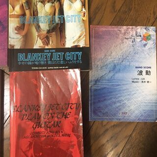 郵送可  レア本多数！　ブランキージェットシティ　スコアセット8冊+全曲弾き語り集1冊+波動　blankey jet city UA ブランキー ブランキスト 浅井　シャーベッツ　sherbets JUDE AJICO THE INTERCHANGE KILLS の画像