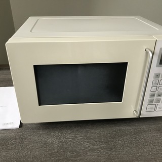 無印良品電子レンジ 2010年製　取扱説明書付き