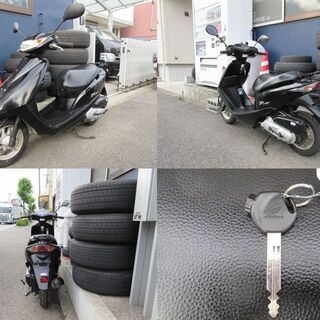 埼玉川口発！ホンダ　ディオ　ブラック　４サイクル　ノーマル車両の画像